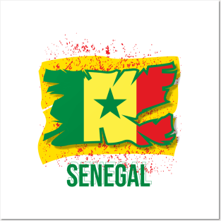 Senegal, world cup 2022 qatar Posters and Art